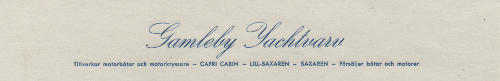 Gamlebyyachtvarv brev